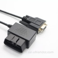 OBD -Adapter -Diagnoseverlängerungskabelanschluss